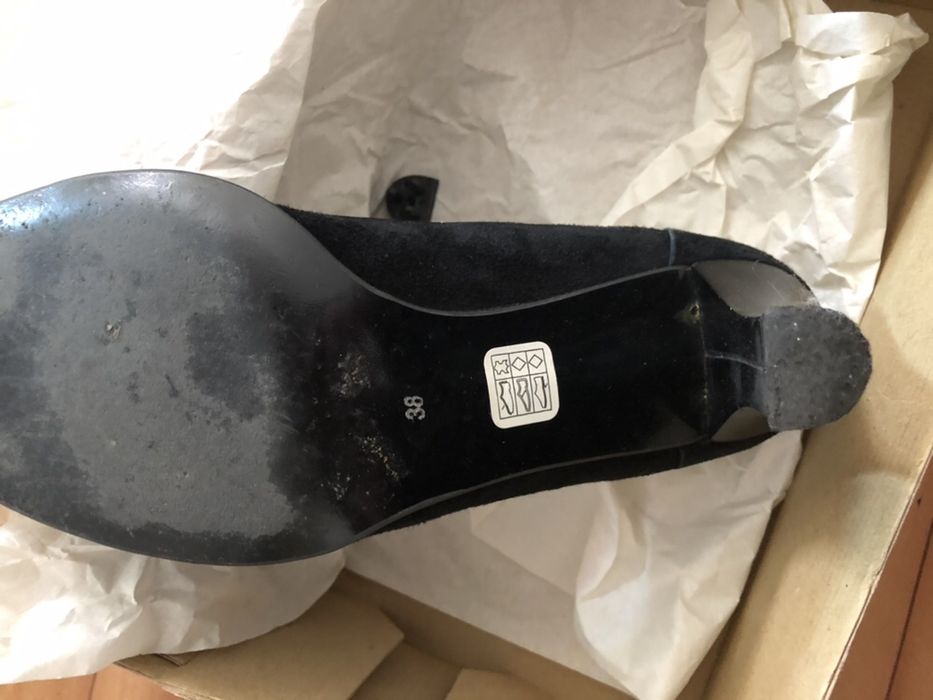 Pantofi dama, piele naturala intoarsa