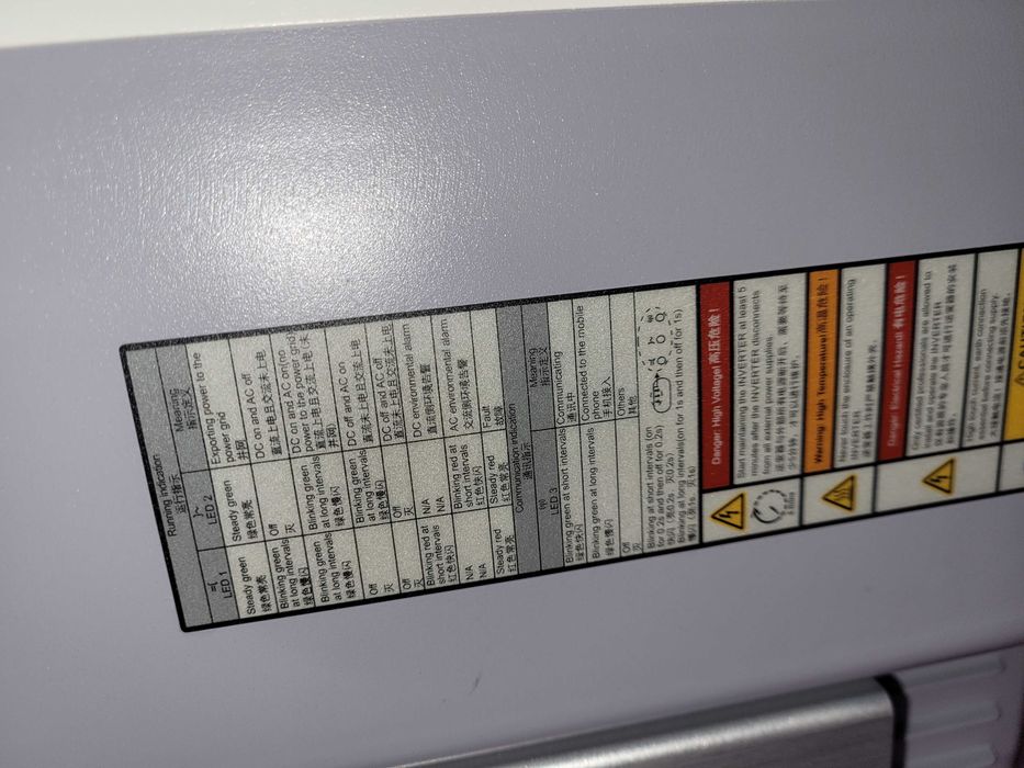 Продавам Соларен Инвертор Huawei SUN2000 30KTL M3 + Смарт Електромер DTSU666-H 250A