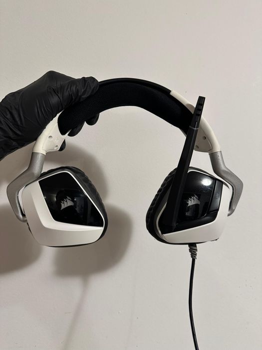 Casti gaming  Corsair Void ELITE, surround 7.1, Alb