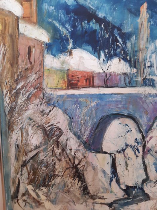 Стара картина Тодор Калпакчиев