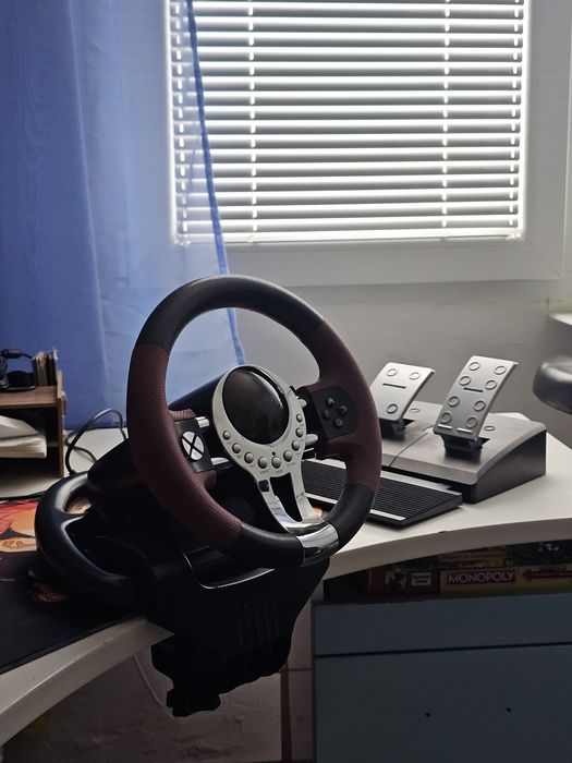 Гейминг Волан Hama Racing Wheel "Thunder V5" USB
