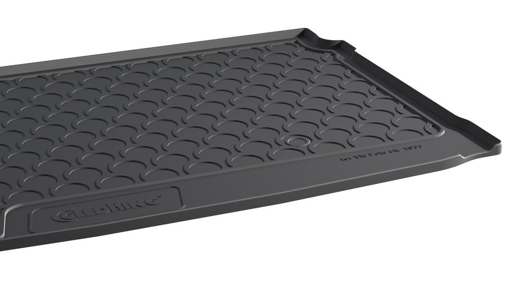 Tavita portbagaj Vw Polo 6R, 2009 -2017 prezent, ptr podea joasa, din cauciuc Rubbasol, marca Gledring