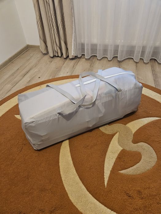 Pătuț pliant călătorii Juju Seepy Baby 2 cu saltea de 12 cm Nichiduță