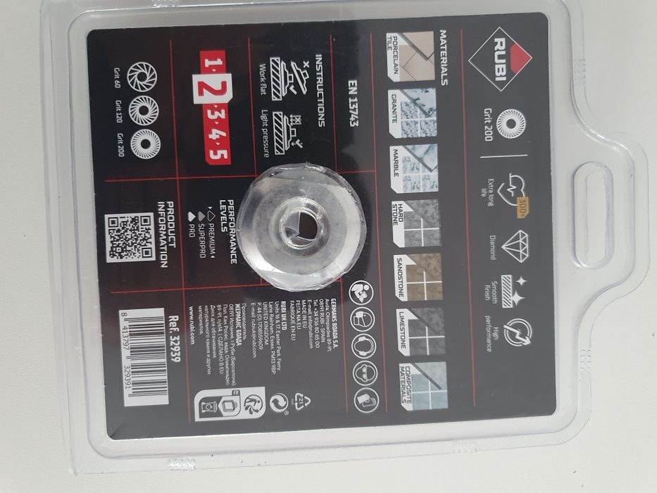 RUBI  Diamond Flap Disc Lamelar