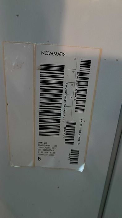 Congelator Vertical Novamatic NoFrost (7 sertare) – Import Elveția, Stare Excelentă