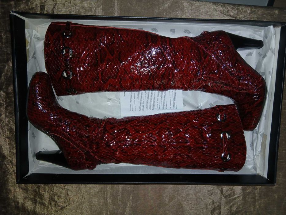 Дамски ботуши , естествена кожа, No 36 36