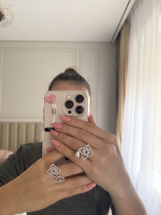 Кольцо серебряное Laroush