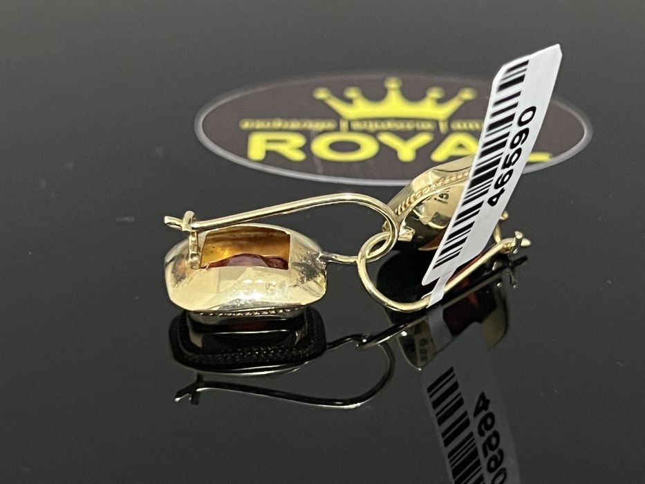 Bijuteria Royal CB : Cercei dama aur 14k 585  5,88 gr