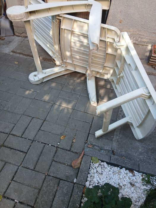 Șezlonguri  mari cu roți