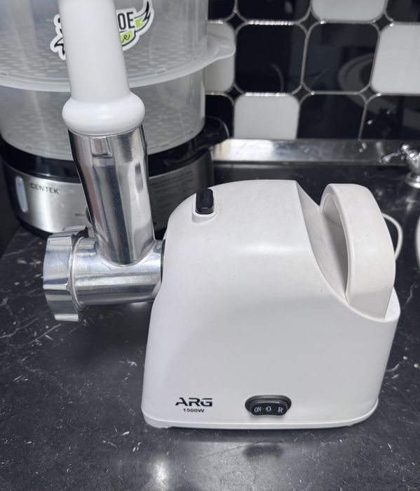 Мясорубка arg белая