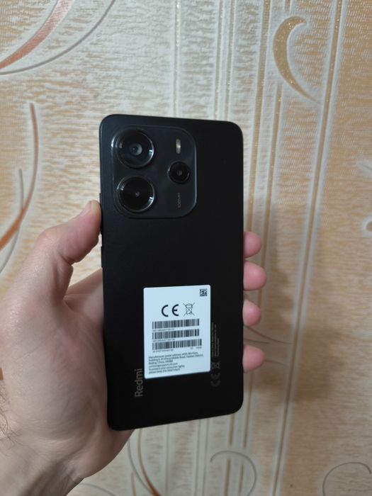 Redmi Note 14 Qora 6/128 Holati ideal Korobka bor