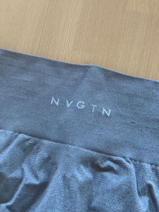 NVGTN Seamless Leggings Originali – Mărimea M – Gri, Model Premium