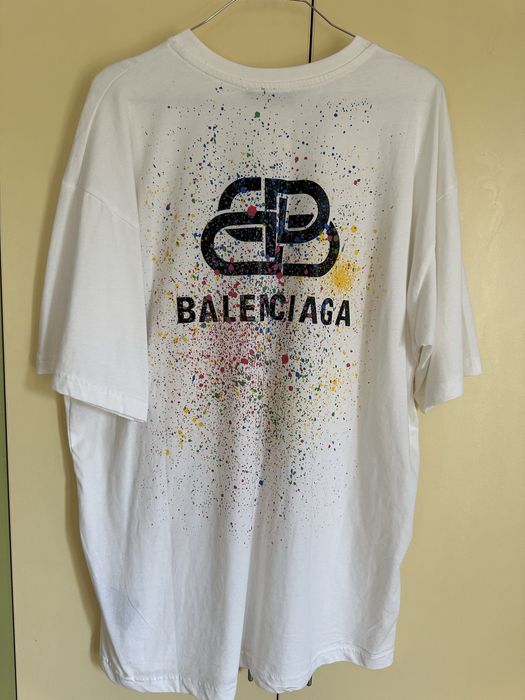 Тениска Balenciaga - oversize