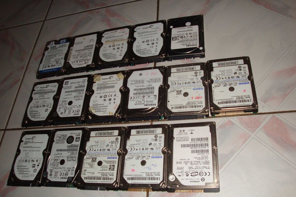 16 buc hard disk laptop sata / ata 80gb 160gb 320gb 500gb 1tb ide ata