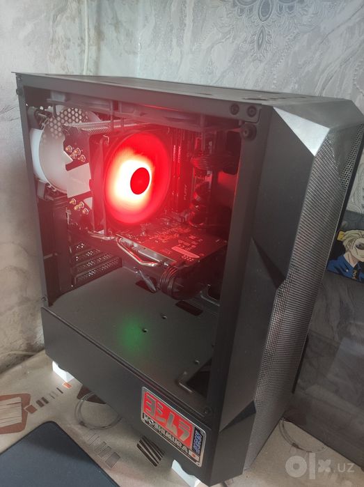 Компьютер, пк, системник, процессор intel i3 12100, видеокарта rx 580