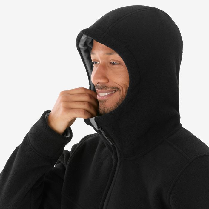 Polar Călduros Drumeție Nh500 Negru - produs resigilat Decathlon