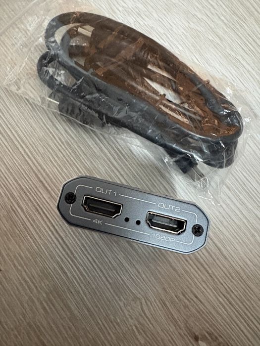 Splitter HDMI Dual Display VPFET 4K 60Hz USB 3.0