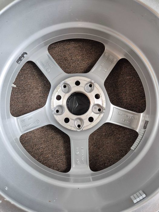 4 Jante Aliaj 5x112 17'' 6.5J ET 44 - OEM Mercedes A Class CLA B Class VITO VIANO V-Class + Senzori OEM Mercedes !