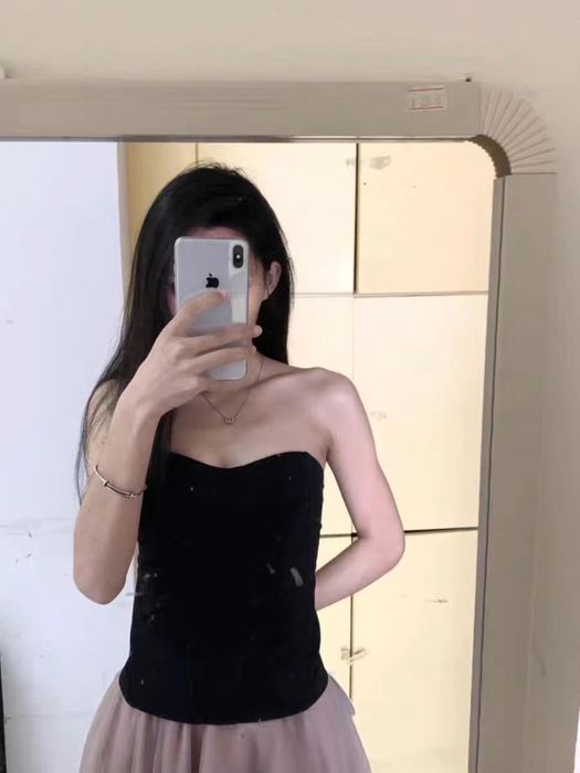 Корсет черный