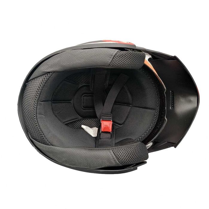 Модуларна каска с вградени слънчеви очила