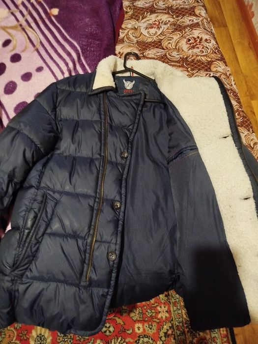 Зимняя куртка длинная