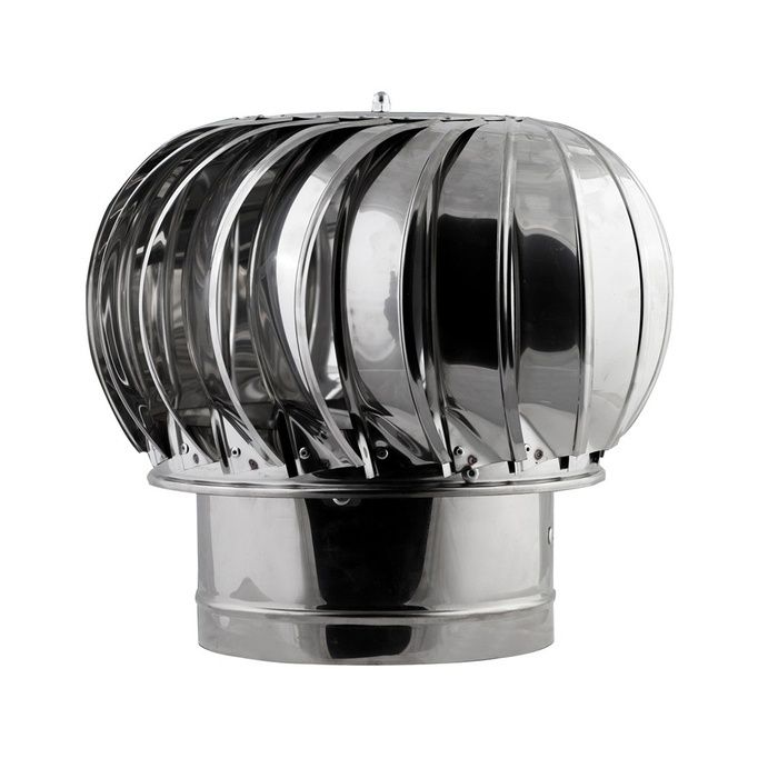 Palarie cos fum (terminal rotativ) din inox, D 250 mm