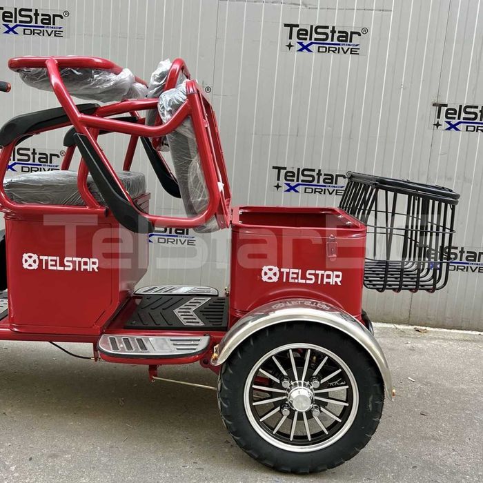 Електрическа триколка 1400W триместна. Каяк с ел. мотор