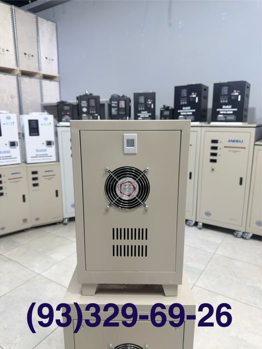 Стабилизатор напряжения Андели 15 ква | Stabilizator Andeli SVC-D15KVA