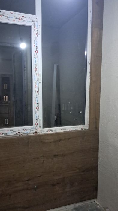 Установка дверь. укладка ламината