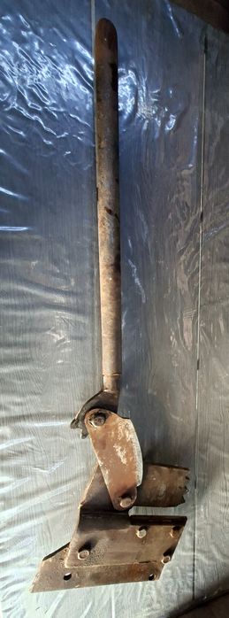 Foarfecă de banc / ghilotină manuală veche – metal, robustă