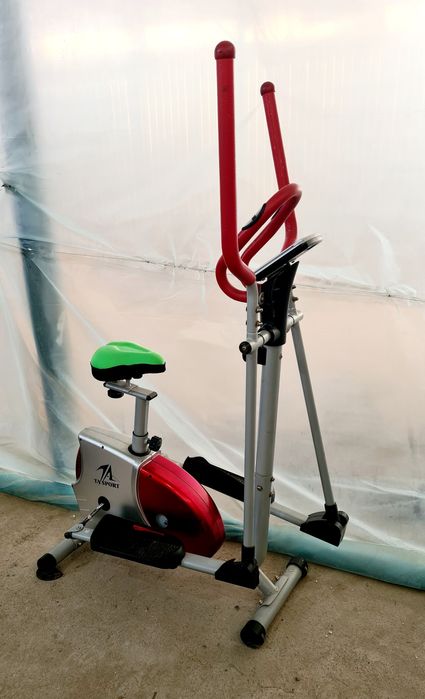 Велотренажёр + лыжи