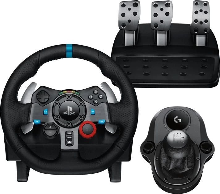Продавам нов геймърски волан Logitech G29 Driving Force – PC / PlayStation (USB)