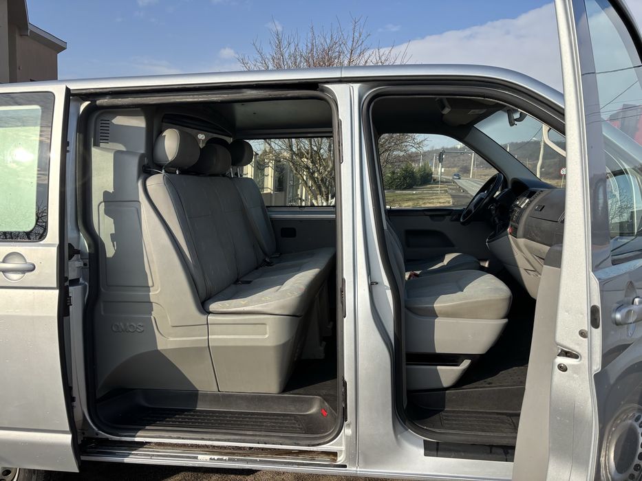 Vw t5 1.9 tdi cabina dubla  posibilitate rate