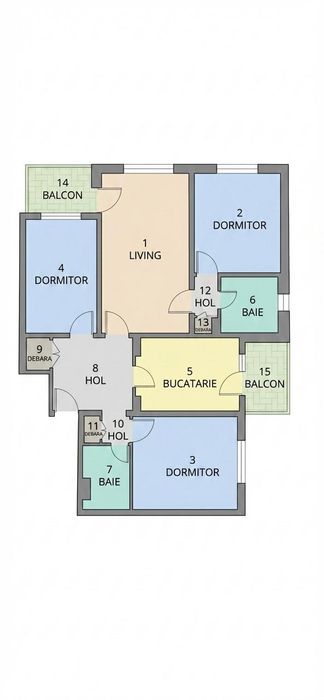 PROPRIETAR - Apartament 4 camera- Renovat