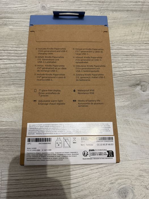 Amazon Kindle Paperwhite