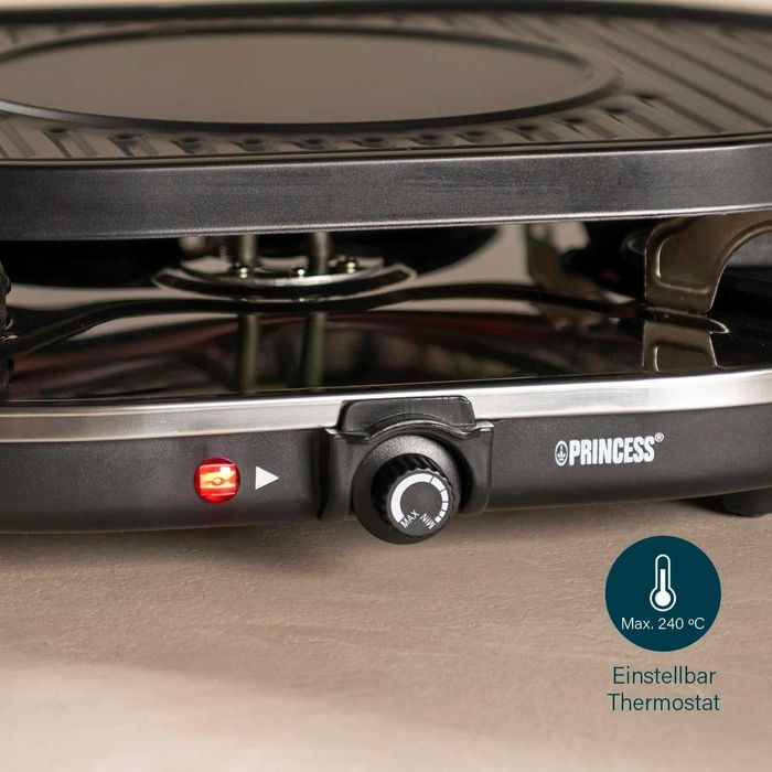 Електрическа грил скара Princess Oval Gril Раклет 162700 42x30см 1200W