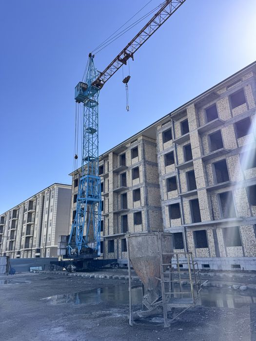 Bashnya krani 60–80 metr atrofida 10–18 tonnagacha f