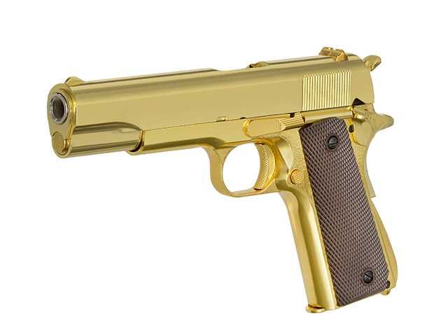 PISTOL  Green GAS BLOWBACK   C O L T 1911 - CUTIE inclusa airsoft