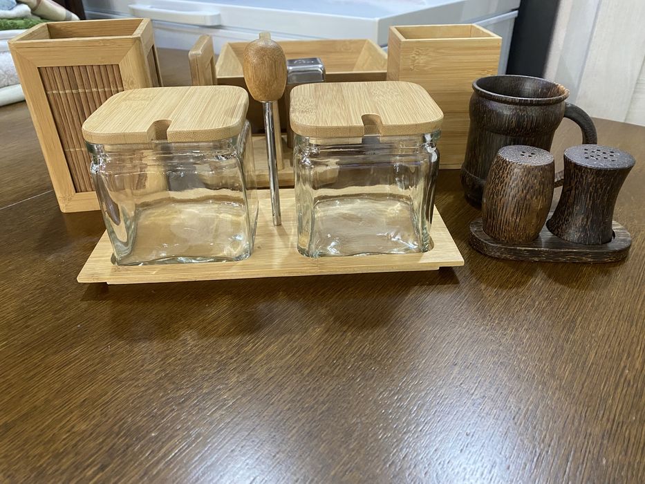 Набор из бамбука дерево