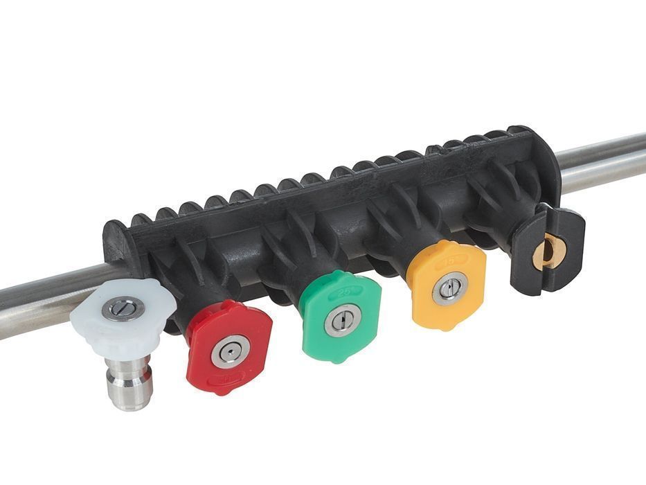 Lance curbata la 15 cu set de 5 duze pentru pulverizare