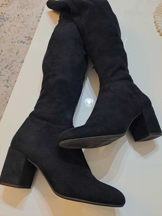Cizme piele intoarsa mărimea 38