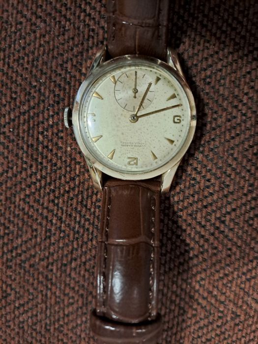 Vind un ceas rar Ulisse Nardin placat cu aur 80 microni