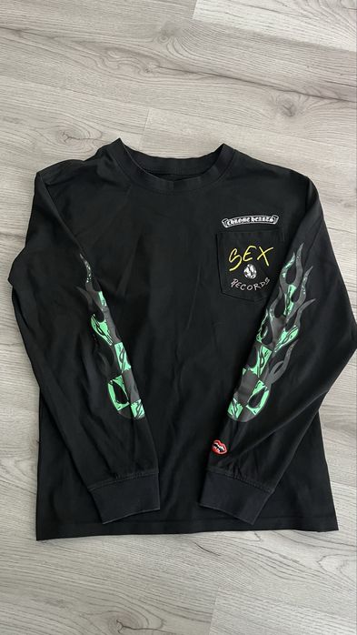 Chrome Hearts тениска с дълаг ръкав