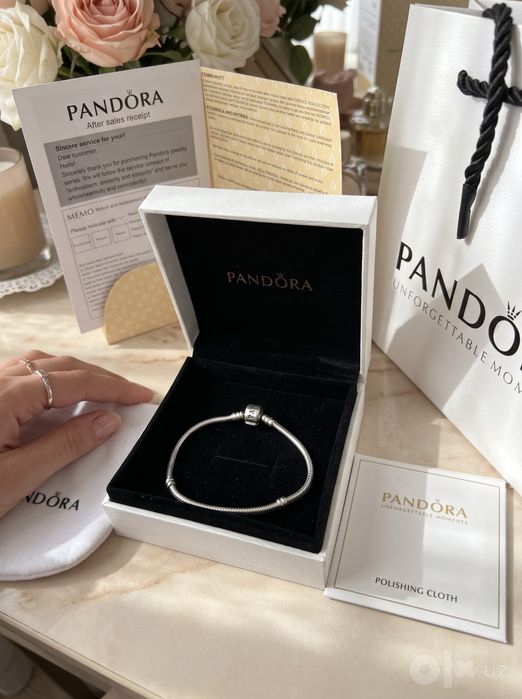 Original PANDORA kumush bilaguzugi
