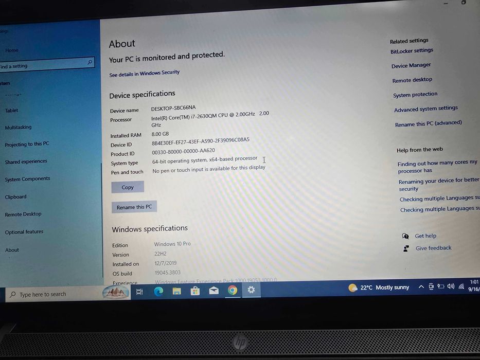 Laptop gaming i7 , 8gb ram placa video dedicata pentru jocuri roblox , minecraft , fortnite , valorant