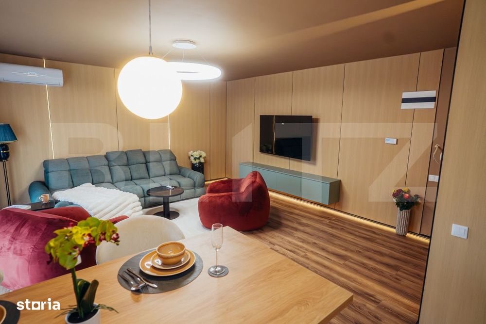 Apartament lu, 2 camere, 58 mp, intermediar, terasa, garaj, zona Iuliu — fotografia 1