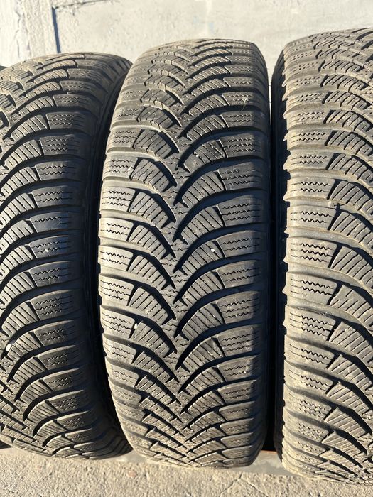4 бр. зимни гуми 165/70/14 Hankook 6-7 mm DOT 2220