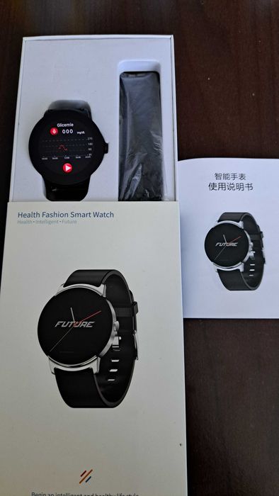 Ceas inteligent Smart Watch Control Monitorizare Ritm Cardiac Glicemie