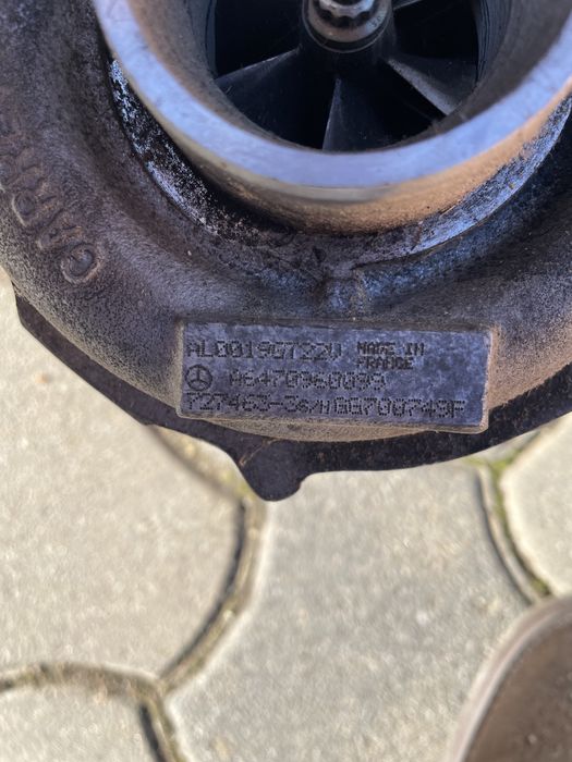 Turbina turbo mercedes w211