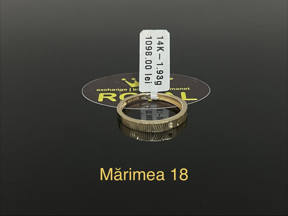 Bijuteria Royal CB : Inel dama aur nou 14k 1,93gr